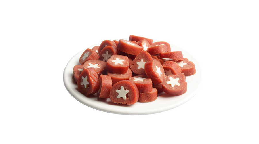 JK17099 Kutya és macska jutalomfalat - Fogtisztító kereszt kacsahúsban 250gr