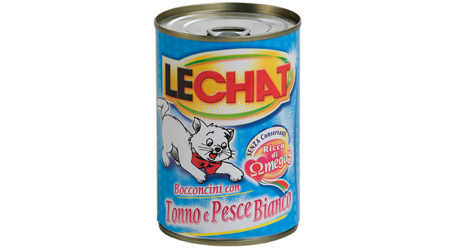 Lechat Premium konzerv macskaeledel Adult tonhal-óceáni halak 400gr 