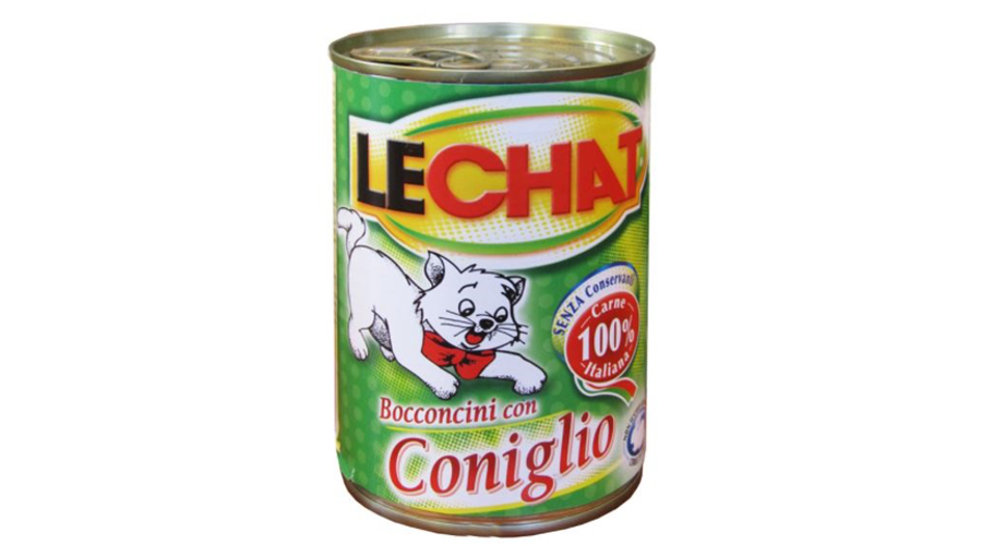 Lechat Premium konzerv macskaeledel Adult nyúl 400gr 