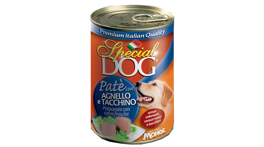Special Dog Prémium konzerv kutyaeledel Paté Adult bárány-pulyka 400g