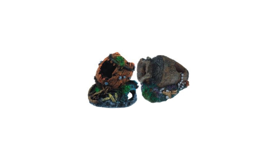 195,85 Akvárium dekor - hordó 12-14cm