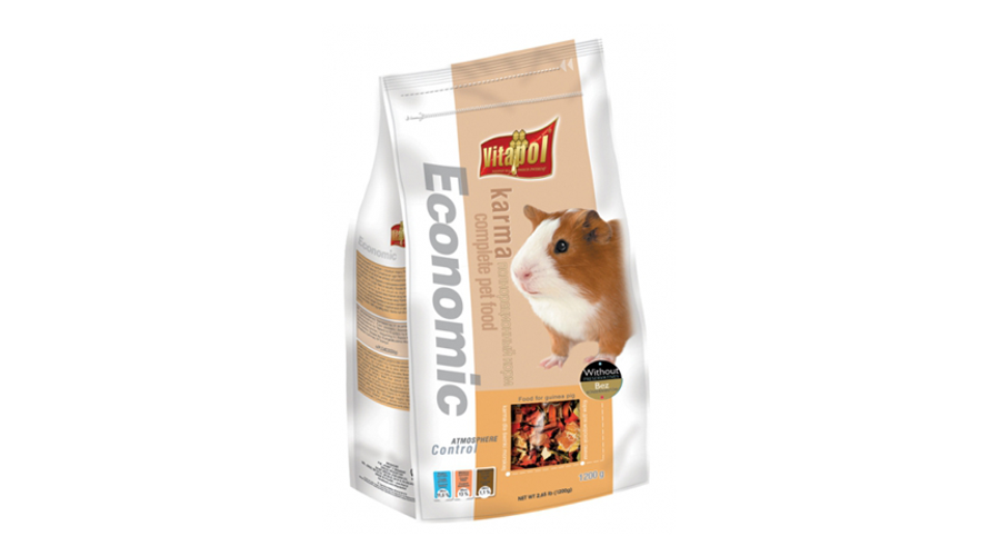 VP0136 Economic  - teljes értékű eledel tengerimalacoknak vitaminokkal 1200g